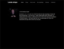 Tablet Screenshot of landastraps.com